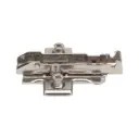 [F058139864] فرش تيومس 4 مسمار ثري دي Cross mounting plate TIOMOS 1D with four-point attachment (2 مم, مع مسمار اوروبي 10 مم)
