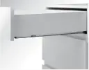 [127240247] مجري سمت مرحلتين باكم smart slide Full Extension Soft Close Drawer Pin Fix (55 سم)