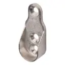 [0683551011] Cupboard rail support, oval  (Chrome plated, 17.6 mm, 44 mm, -)